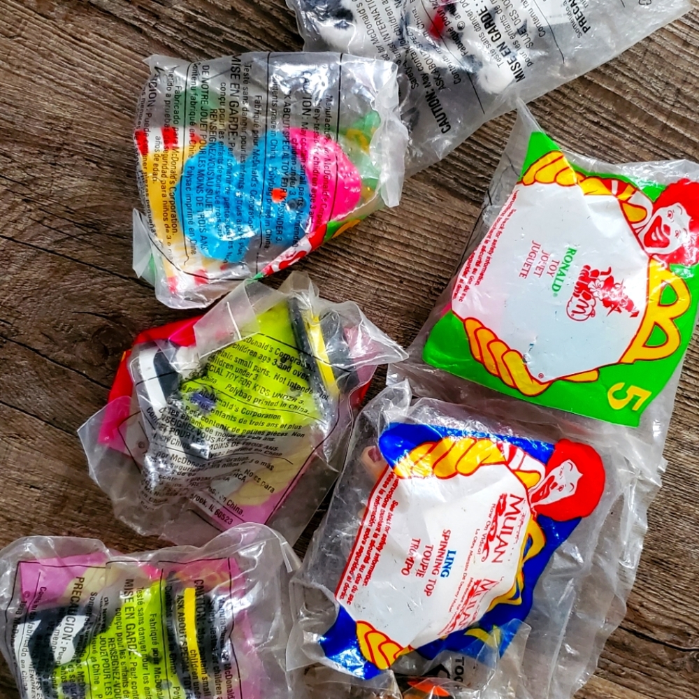 1990's McDonald's happy meal toys